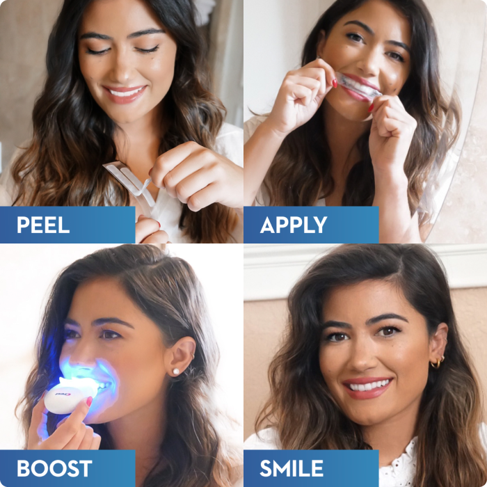 How to Use Crest 3D White Strips